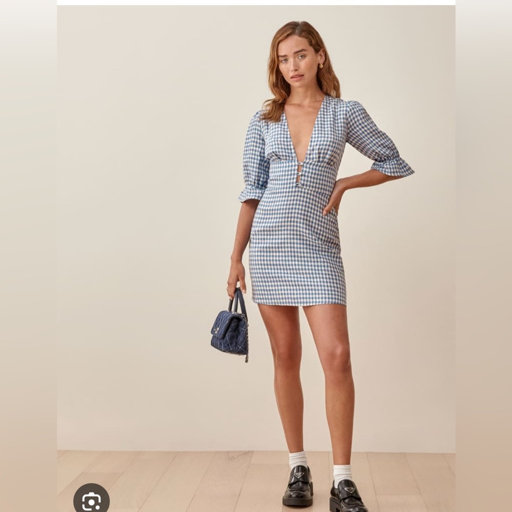 NWT reformation linen similar dress